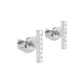 Square Elegance (Zircon Style)/1 Pair