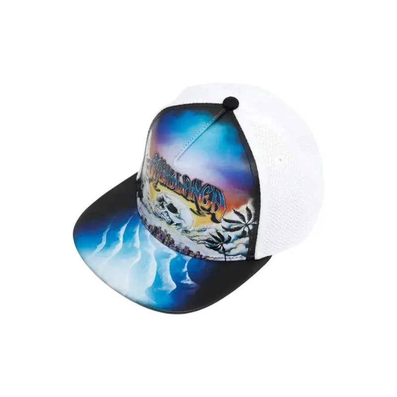 CASABLANCA Logo print Cap-1
