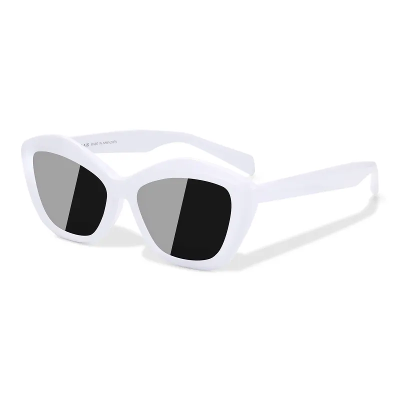 SUYAN Plate Frame Cat Eye Sunglasses Unisex-0