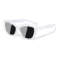 White Frame with Gray Lens