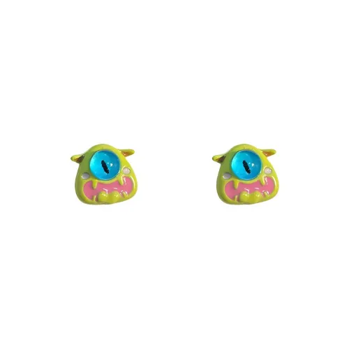 Universe Search S925 Silver Stud Earrings Women's