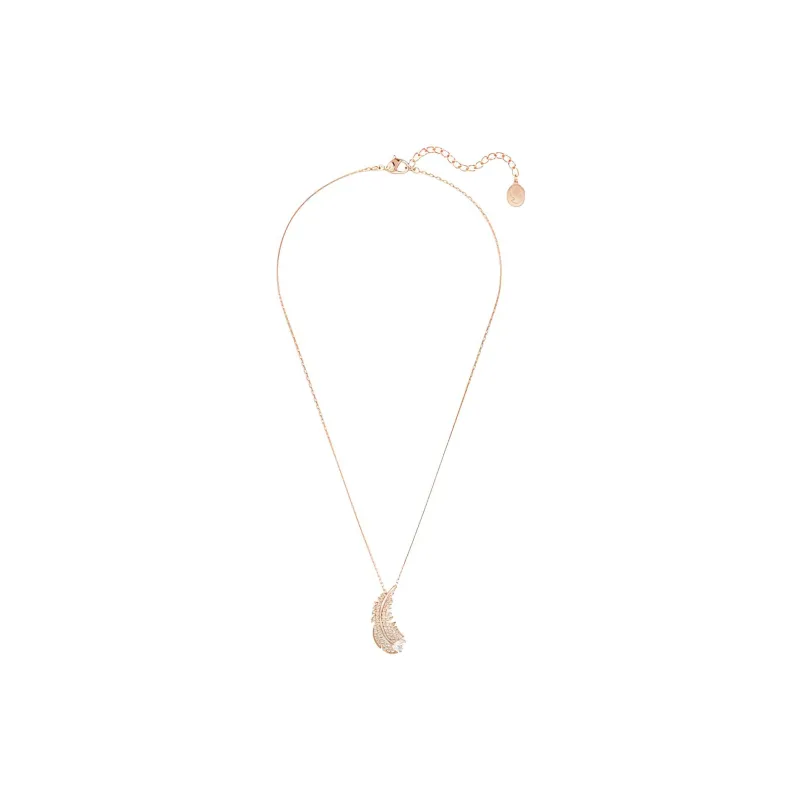 Swarovski Faux Crystal Necklaces Women's Rose Gold-1