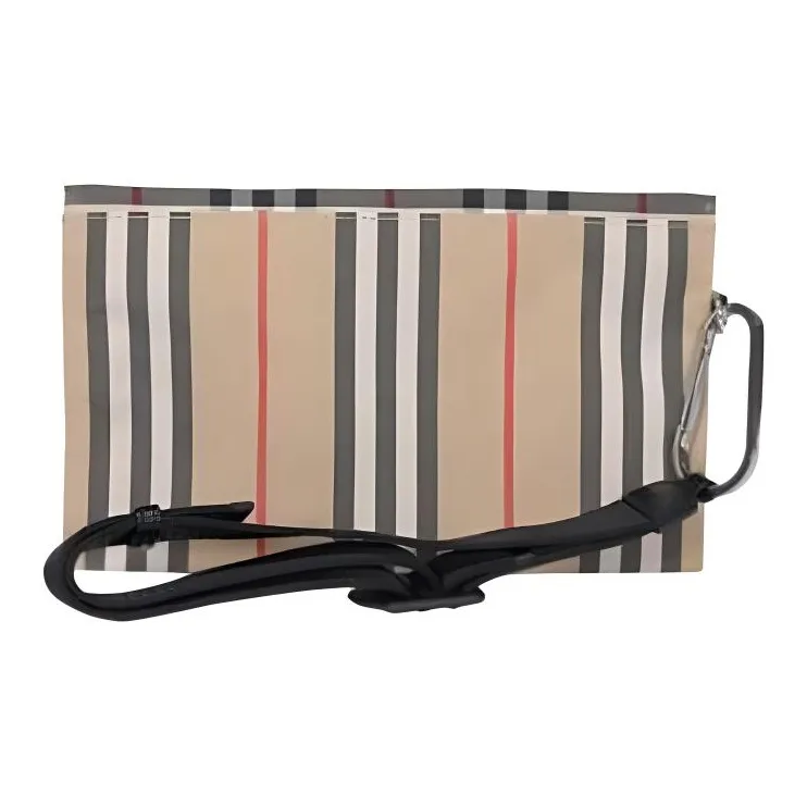 Burberry Nylon Handbag Shoulder Bag Crossbody Bag Clutches Regular Women's Beige-2