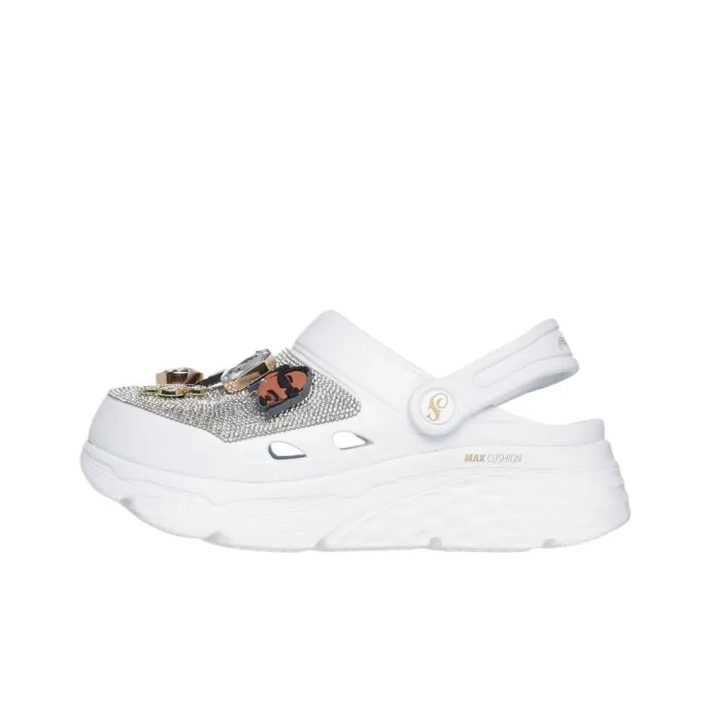 SNOOP DOGG x Skechers Max Cushioning Clogs Women's White-0