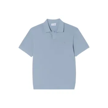 LACOSTE Polo Shirt Men's Light Blue