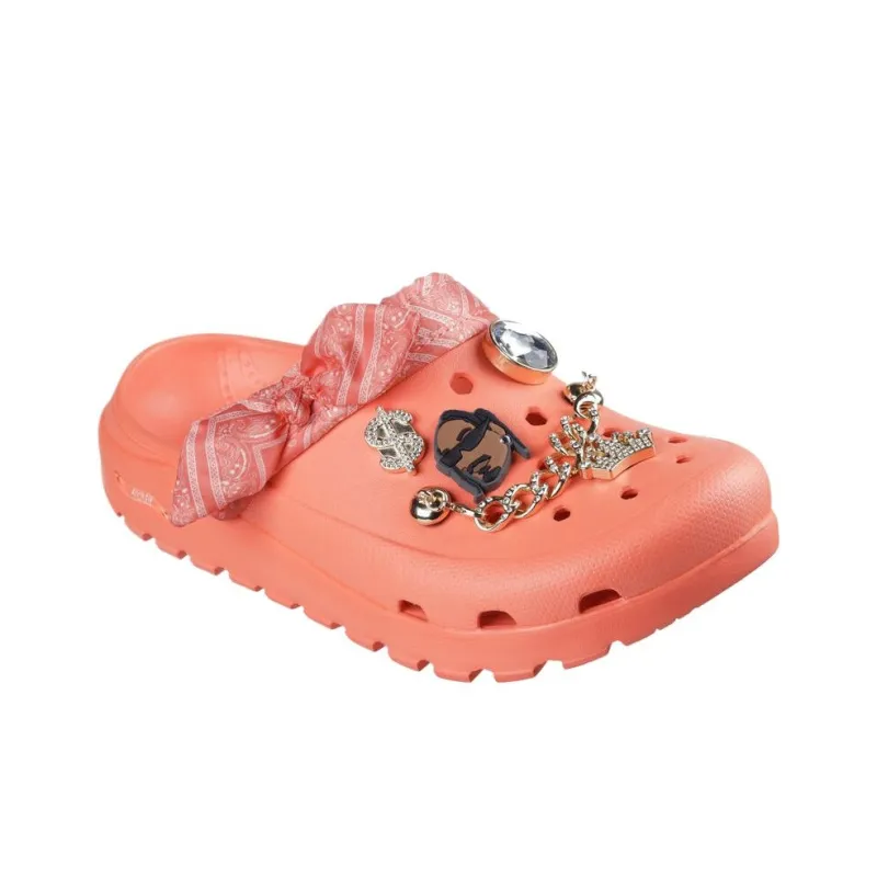 SNOOP DOGG x Skechers ARCH FIT FOOTSTEPS Clogs Women's Orange-2
