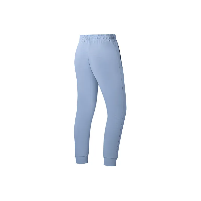 LINING Fitness Series Knitted Sweatpants Women's Soft Gray Blue-1
