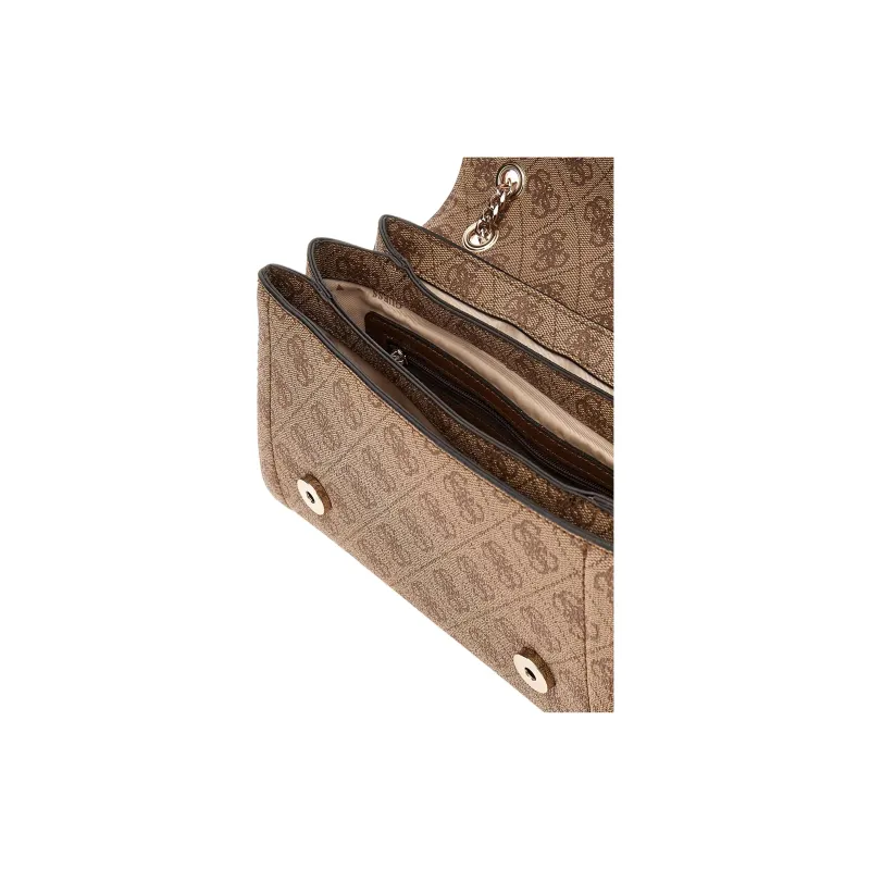 GUESS Polyurethane Crossbody Bag Shoulder Bag Women's Beige-2