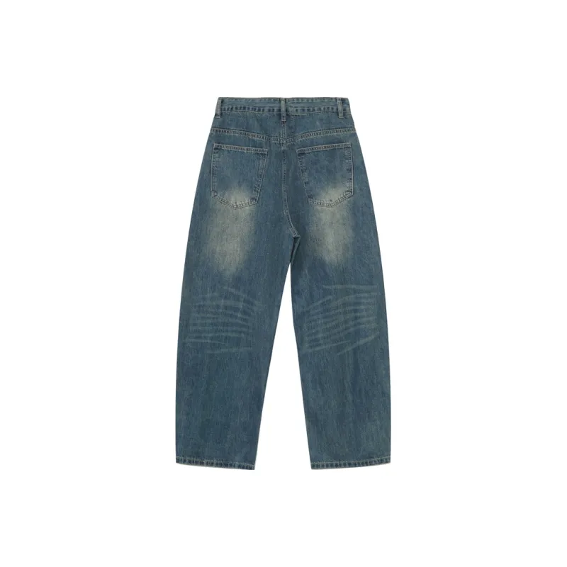 Voguo Relay Curved Knife Jeans Unisex-8