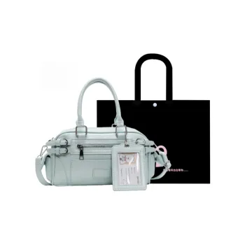 HACIN PU Boston Bag Handbag Women's Multicolor