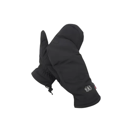 KOLON SPORT Nylon Gloves Unisex Black