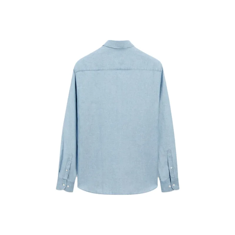Massimo Dutti Shirt Men's Sky Blue-1