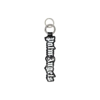 PALM ANGELS Logo Embossed Key Ring