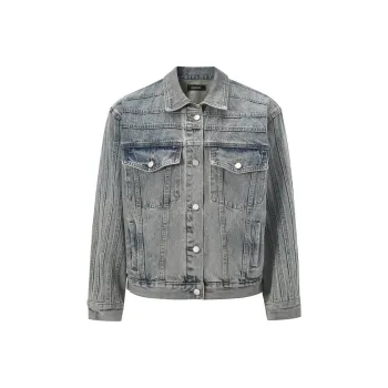 OX FREAK Denim Jacket Unisex Blue