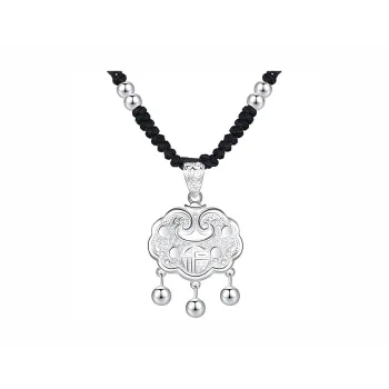 CHINA GOLD Sterling Silver Sterling Silver Necklaces Unisex