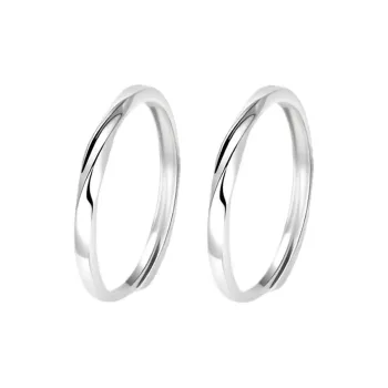 Xiaoyinjiang 999 Fine Silver Rings Unisex
