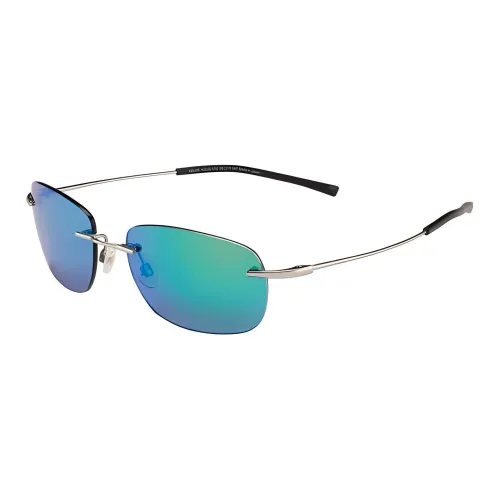 Maui Jim Square Frame Memory Metal Sunglasses