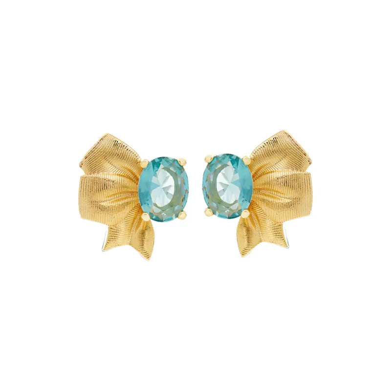 LES NEREIDES Gold Plated Clip On Earrings Women's Gold-0
