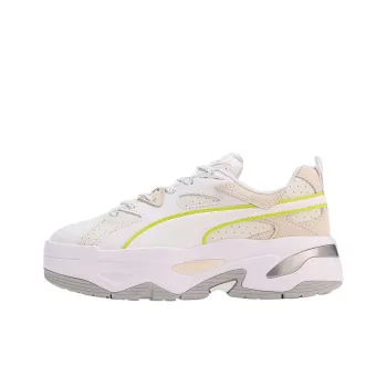 PUMA Blaster Slip Resistant Low Top Training Shoes Women's White Umber