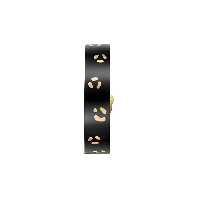 CARTIER 18K Gold Earrings Women's Black Gold-1