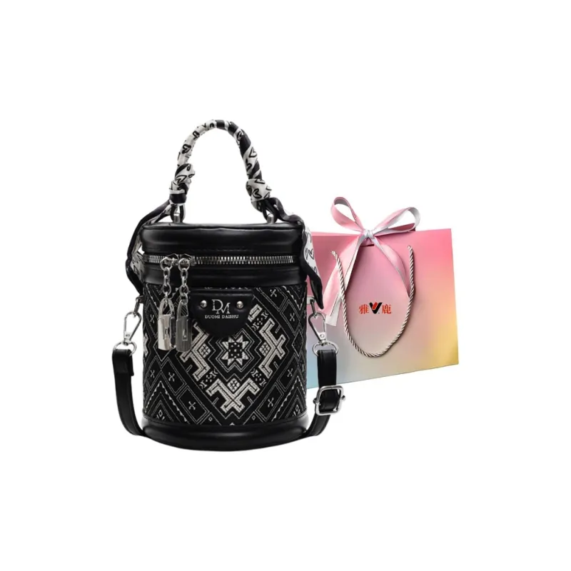 Yalu PU Handbag, Shoulder Bag, Crossbody Bag Women's Black/Purple/Ecru-0