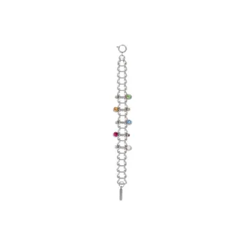 JUSTINE CLENQUET Brass Bracelets Unisex Silver