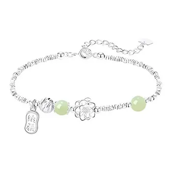 CHINA GOLD Hetian Jade Bracelets White Jade/Pale Greenish White Jade Women's