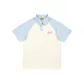 Beige Apricot Light Blue Sleeves