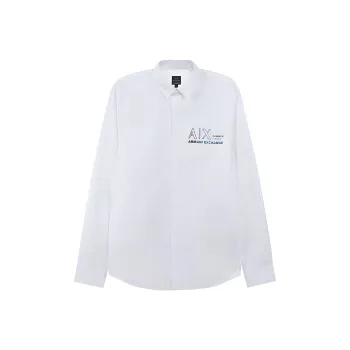 ARMANI EXCHANGE SS23 Shirt Men's White