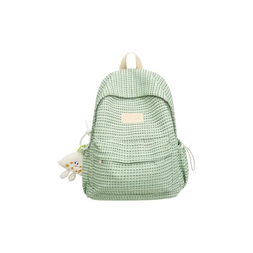 URBAN FOREST Nylon Backpack Large Size Women's Green/Pink/White/Grey/Black