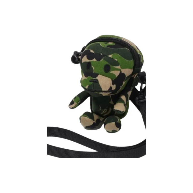 A BATHING APE Cotton Shoulder Bag Mini Men's Camouflage-4