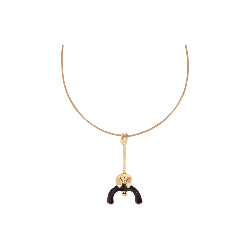 LOEWE Sterling Silver Necklaces Women's Gold-0