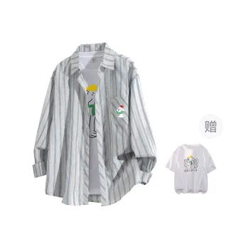 FASTFISH Shirt Unisex Light Coffee