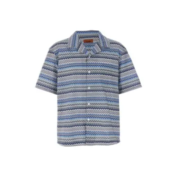 MISSONI Zig Zag Printed Short Sleeved Shirt