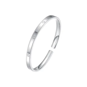 CHAOHONGJI 999 Fine Silver Bangles Women's