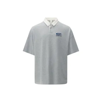 Reebok Polo Shirts Unisex Gray