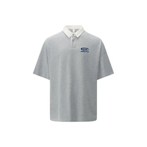 Reebok Polo Shirts Unisex Gray