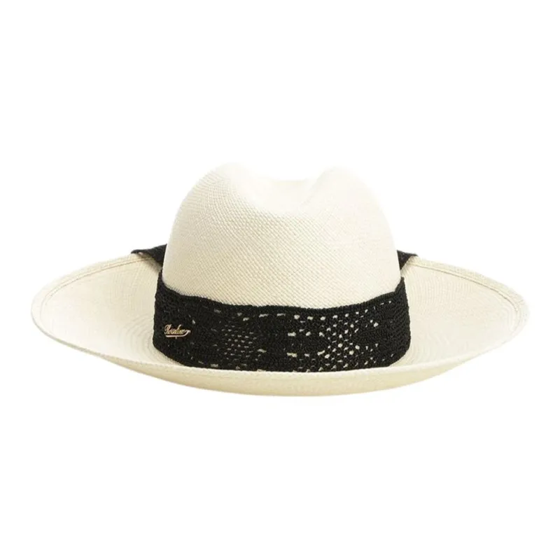 Borsalino Straw Hats & Caps Women's White-2