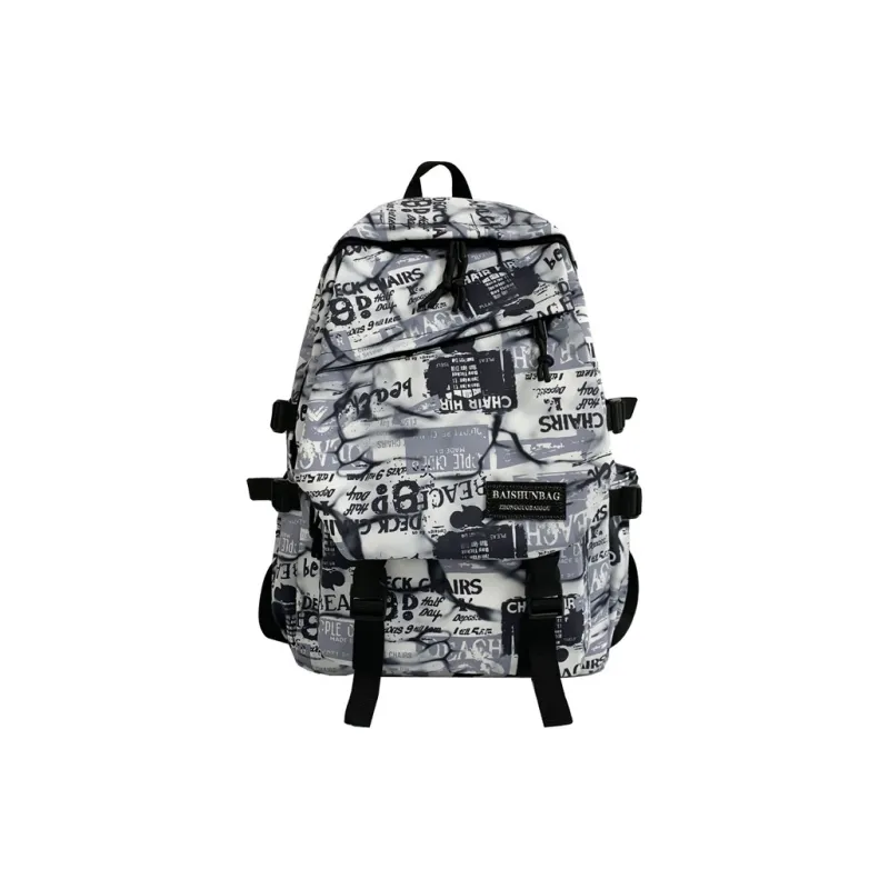 SUN EARTH &U Composite Cloth Backpack Unisex Multicolor-6