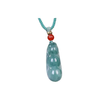 Liu Jinfu Glutinous Jade Jadeite Necklaces Unisex