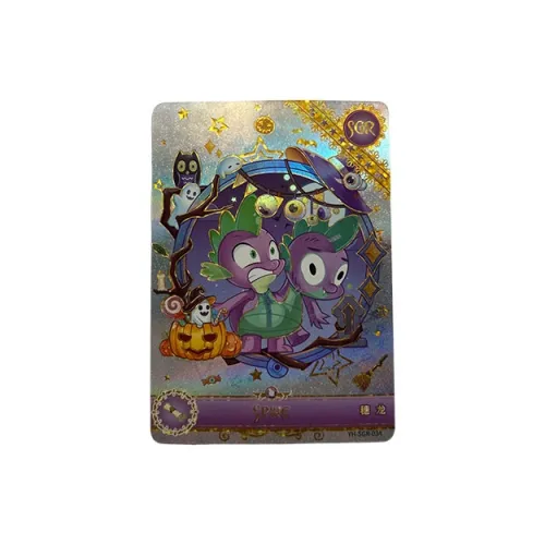 KAYOU My Little Pony, Fifth Edition Of The Bright Moon Bag, Spike SGR Card IP/Anime Cards 1 Pc