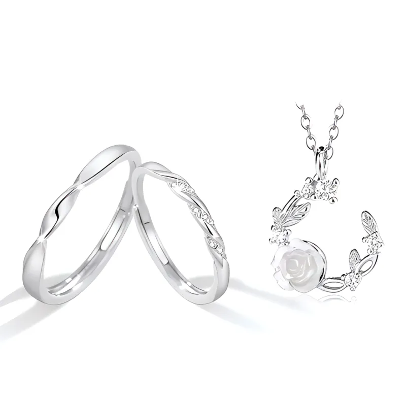 JOYDINNY S999 Fine Silver Rings Unisex-1