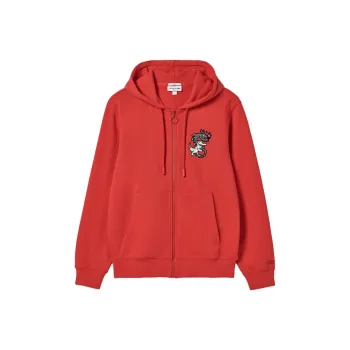 LACOSTE Year Of The Dragon Chinese New Year Series Sweatshirts Unisex Red