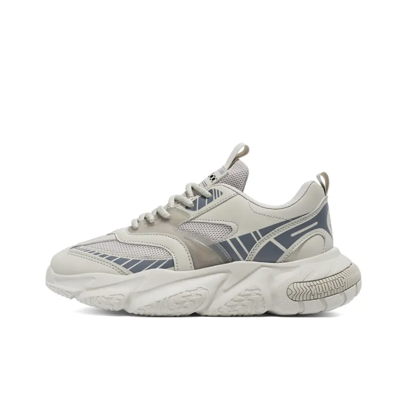 Yalu Preferred Anti Slip Wear Resistant Low Top Chunky Sneakers Men's-3