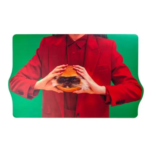 SELETTI Cork Placemats Red 35*45cm