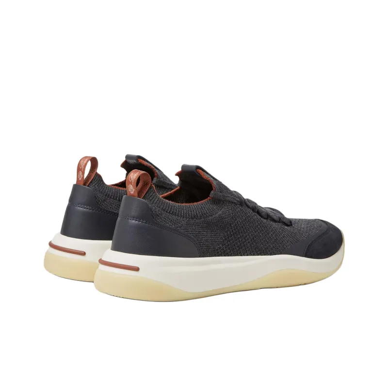 Loro Piana 410 LP Low Top Casual Shoes Men's Black-3