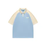 Light Blue+Beige Apricot