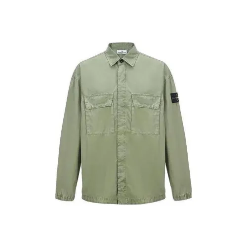 STONE ISLAND Shirt Men's Sage Green