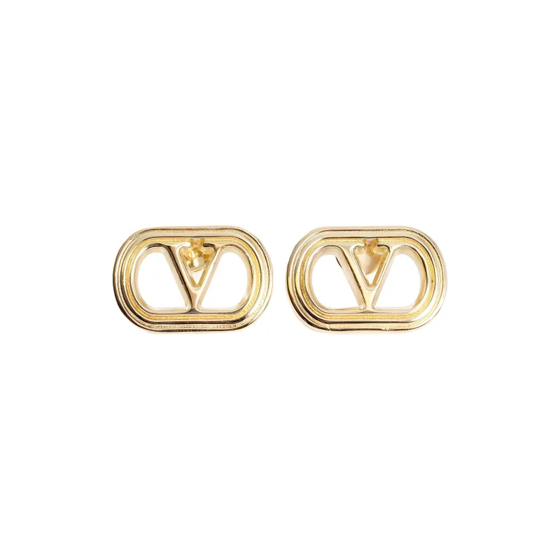 Valentino Ovalette Earrings-0