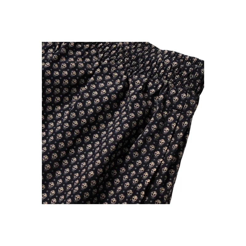 Alexander McQueen Skull print Side straps Swim Shorts-3